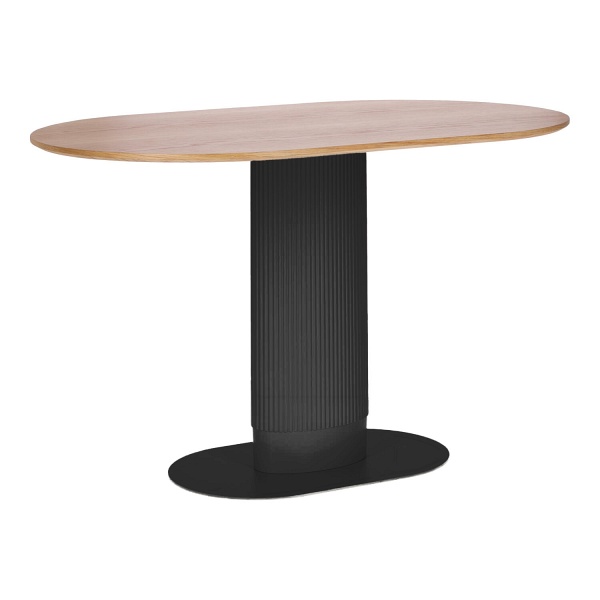 Stół Maxim naturalny dębowy/ czarny - Intesi